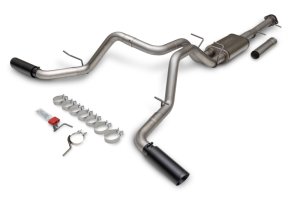 Chevrolet 3500HD Performance Exhaust - Flowmaster - Flow FX Cat Back - Black - `11-`19