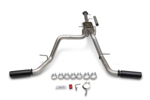 Chevrolet 3500HD Performance Exhaust - Flowmaster - Flow FX Cat Back - Black - `11-`19