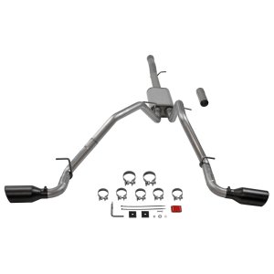 Chevrolet Silverado 1500 Performance Exhaust - Flowmaster - FlowFX Cat-Back Dual Side Exit - Black - `11-`18