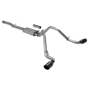 Chevrolet Silverado 1500 Performance Exhaust - Flowmaster - FlowFX Cat-Back Dual Side Exit - Black - `11-`18