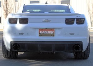 Chevrolet Camaro Performance Exhaust - Axle-Back - Flowmaster - FlowFX Dual Exit - Black - `10-`15