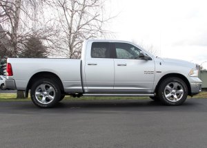 Dodge RAM 1500 Performance Exhaust - Flowmaster - FlowFX Cat-Back, Dual Same Side Out Exit, Black Ceramic Tips - Black - `09-`24