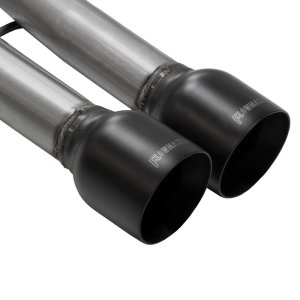 Dodge RAM 1500 Performance Exhaust - Flowmaster - FlowFX Cat-Back, Dual Same Side Out Exit, Black Ceramic Tips - Black - `09-`24