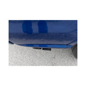 Ford Ranger Performance Exhaust - Rear - Flowmaster - Flow FX Cat-Back, Dual Same Side Exit - Black - `19-`23
