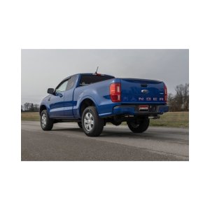 Ford Ranger Performance Exhaust - Rear - Flowmaster - Flow FX Cat-Back, Dual Same Side Exit - Black - `19-`23