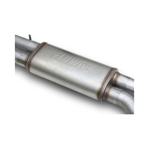 Ford Explorer ST Performance Exhaust - Dual Rear Exit - Flowmaster - Flow FX Cat-Back, Dual 3.50-inch Tips, Helmholtz Resonators - Black - `20-`26