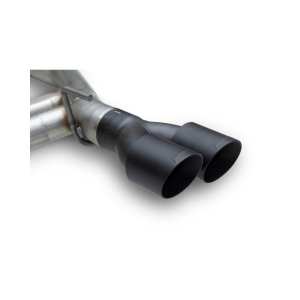 Ford Explorer ST Performance Exhaust - Dual Rear Exit - Flowmaster - Flow FX Cat-Back, Dual 3.50-inch Tips, Helmholtz Resonators - Black - `20-`26