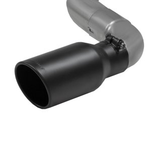 Ford F350 Super Duty Performance Exhaust - Dual Side Exit - Flowmaster - FlowFX Cat Back - Black - `17-`25