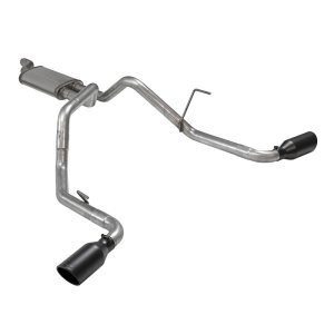 Nissan Frontier Performance Exhaust - Flowmaster - FlowFX Cat-Back, Dual Side Exit, 4.50-inch Ceramic Tips - Black - `05-`19