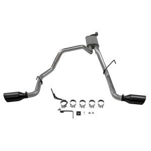 Nissan Frontier Performance Exhaust - Flowmaster - FlowFX Cat-Back, Dual Side Exit, 4.50-inch Ceramic Tips - Black - `05-`19