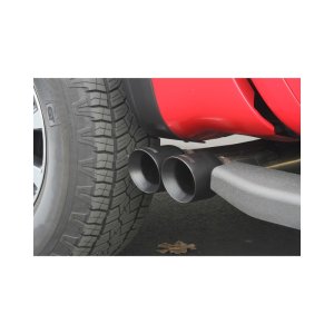 Nissan Titan Performance Exhaust - Flowmaster - Flow FX Cat-Back Dual Same Side Out Exit - Black - `17-`24