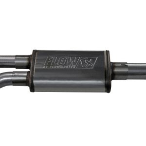 Nissan Titan Performance Exhaust - Flowmaster - Flow FX Cat-Back Dual Same Side Out Exit - Black - `17-`24