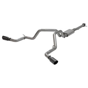 Chevrolet 2500HD Performance Exhaust - Dual Side Exit - Flowmaster - Flow FX Cat-Back - Black - `20-`25