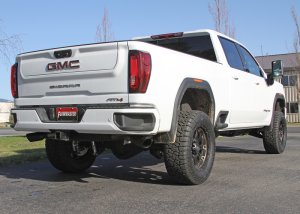 Chevrolet 3500HD Performance Exhaust - Dual Side Exit - Flowmaster - Flow FX Cat-Back - Black - `20-`25