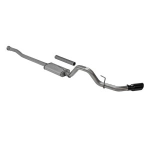 Ford F-150 Performance Exhaust - Flowmaster - Flow FX Cat Back, Single Out Side Exit - Black - `21-`26