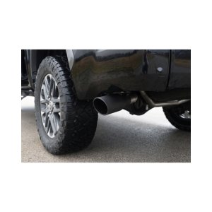 Toyota Tundra Performance Exhaust - Dual Side Exit - Flowmaster - Cat Back, Flow FX, Stainless Steel - Black - `22-`26