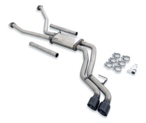 Toyota Tundra Performance Exhaust - Dual Side Exit - Flowmaster - Flow FX Cat-Back - Black - `22-`26