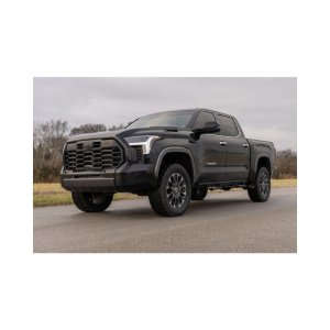 Toyota Tundra Performance Exhaust - Dual Side Exit - Flowmaster - Flow FX Cat-Back - Black - `22-`26