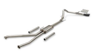 Toyota Tundra Performance Exhaust - Single Side Exit - Flowmaster - Flow FX - Black - `22-`26