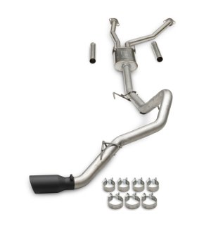 Toyota Tundra Performance Exhaust - Single Side Exit - Flowmaster - Flow FX - Black - `22-`26