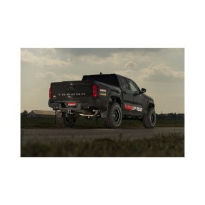 Toyota Tacoma Performance Exhaust - Flowmaster - Flow FX Cat-Back Dual Exit - Black - `24-`26