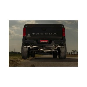 Toyota Tacoma Performance Exhaust - Flowmaster - Flow FX Cat-Back Dual Exit - Black - `24-`26