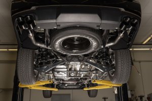 Chevrolet Suburban Performance Exhaust - Dual Exit - Flowmaster - Flow FX Cat-Back - Black Chrome - `21-`26