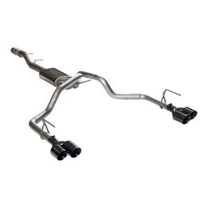 Chevrolet Suburban Performance Exhaust - Dual Exit - Flowmaster - Flow FX Cat-Back - Black Chrome - `21-`26