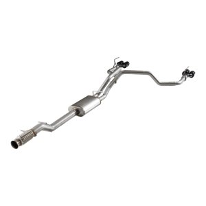 Chevrolet Tahoe Performance Exhaust - Dual Exit - Flowmaster - Flow FX Cat-Back - Black Chrome - `21-`26