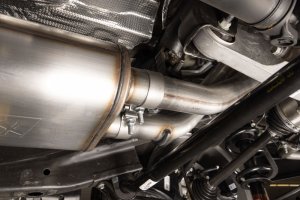 Chevrolet Tahoe Performance Exhaust - Dual Exit - Flowmaster - Flow FX Cat-Back - Black Chrome - `21-`26