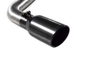 Chevrolet Silverado 1500 Performance Exhaust - Rear - Flowmaster - Cat-Back Signature Series - Black Chrome - `14-`18