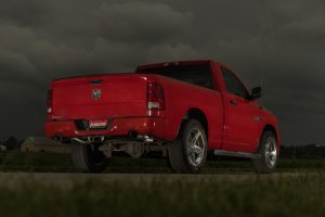 RAM 1500 Performance Exhaust - Rear - Flowmaster - Signature Series Cat-Back - Brushed Stainless Steel - `09-`24