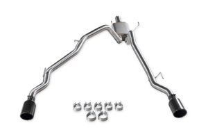 RAM 1500 Performance Exhaust - Rear - Flowmaster - Signature Series Cat-Back - Brushed Stainless Steel - `09-`24