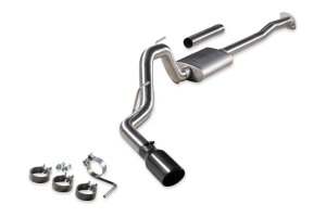 Ford F-150 Performance Exhaust - Rear - Flowmaster - Signature Series Cat-Back - Brushed Stainless Steel - `15-`20