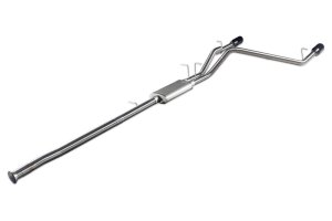 Ram 1500 Performance Exhaust - Rear - Flowmaster - Signature Series Cat Back - Black Chrome - `19-`24