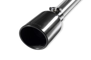 Ram 1500 Performance Exhaust - Rear - Flowmaster - Signature Series Cat Back - Black Chrome - `19-`24
