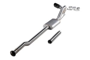 Ford F-150 Performance Exhaust - Rear - Flowmaster - Signature Series Cat-Back - Black - `21-`26