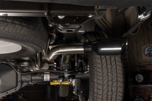 Ford F-150 Performance Exhaust - Rear - Flowmaster - Signature Series Cat-Back - Black - `21-`26