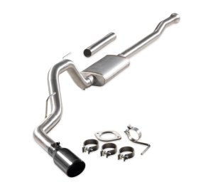 Ford F-150 Performance Exhaust - Rear - Flowmaster - Signature Series Cat-Back - Black - `21-`26