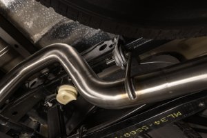 Ford F-150 Performance Exhaust - Rear - Flowmaster - Signature Series Cat-Back - Black - `21-`26