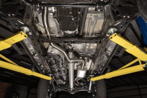 Toyota Tacoma Performance Exhaust - Rear - Flowmaster - Signature Series Cat-Back - Black Chrome - `24-`26