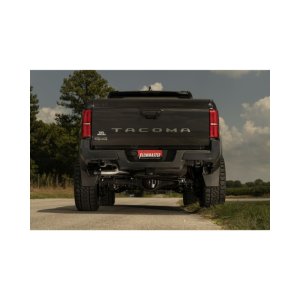 Toyota Tacoma Performance Exhaust - Rear - Flowmaster - Signature Series Cat-Back - Black Chrome - `24-`26