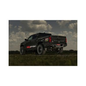 Toyota Tacoma Performance Exhaust - Rear - Flowmaster - Signature Series Cat-Back - Black Chrome - `24-`26