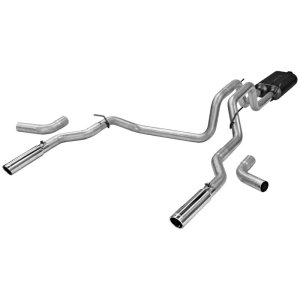 Dodge Ram 1500 Performance Exhaust - Flowmaster - American Thunder Cat Back - `04-`05