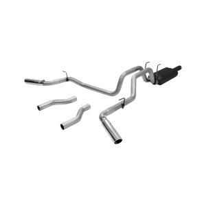 Dodge Ram 1500 Performance Exhaust - Rear - Flowmaster - American Thunder Cat-Back - `06-`08