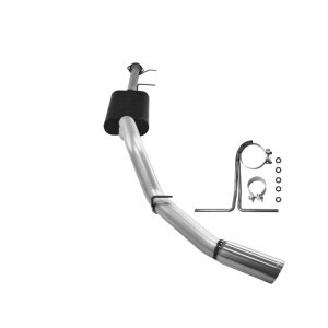 Chevrolet Silverado 2500HD Performance Exhaust - Rear - Flowmaster - Force II Cat-Back - Polished - `11-`19