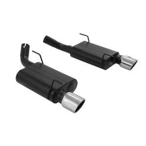 Ford Mustang California Special Performance Exhaust - Flowmaster - American Thunder Axle-Back - Polished Stainless Steel - `05-`10
