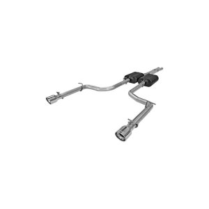 Dodge Magnum RT Performance Exhaust - Rear - Flowmaster - American Thunder Cat-Back + Super 40 Series Mufflers + Scavenger Series X-pipe - `05-`10