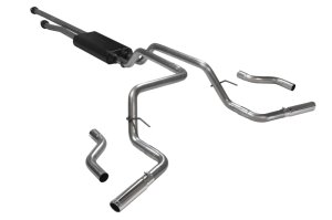 Toyota Tundra Performance Exhaust - Flowmaster - Force II Cat-Back - Polished - `09-`21