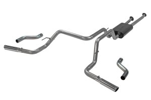 Toyota Tundra Performance Exhaust - Flowmaster - Force II Cat-Back - Polished - `09-`21